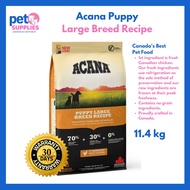 ACANA PUPPY LARGE BREED RECIPE 11.4 KG | AUTHORIZED DEALER WITH WARRANTY