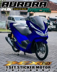 COD DECAL STICKER PCX 150 FULL BODY PCX TERBARU WARNA PUTIH MERAH HITAM PCX MODIFIKASI PCX INDONESIA