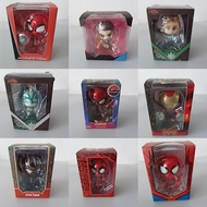 9cm Avengers Alliance Figure SpiderMan Ironman Captain America Thor Hulk Thanos War Machine Model Kids Gift Toys