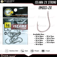 Seahawk Iseama 1940SS 2x Strong Stainless Steel Fishing Hook