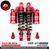 DBS 677 GP KITACO 280mm Shock Tube Yamaha Jupiter Z Z1 Vega R ZR Lexam Force F1ZR Crypton PNP