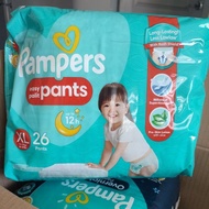 New Pampers Pants XL26 with Aloe Vera