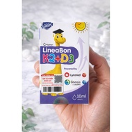 Vitamin D3 + K2 LineaBon K2+D3 for children - Supports Calcium absorption, height development (10ml)