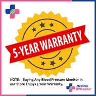 Original 【5 Yrs Warranty Card】 for Blood Pressure Monitor Digital BP Monitor Digital Rechargeable