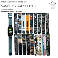 Samsung Galaxy Fit 3 Silicone Strap Samsung Fit 3 ReplacementTALI Cute PatternedPOLOS