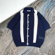 KNIT BUTTON SHIRT 8SECONDS