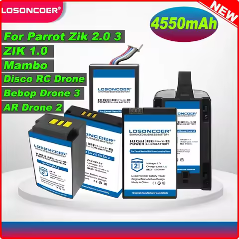 4550mAh Battery PF056001AA For Parrot ZIK, Zik 1,1.0 2.0 3.0 Zik 2 Disco RC Drone,Drone 3.0,AR.Drone