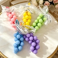 Grape Soap Macaron Grape Skewer Soap Aromatherapy Soap New Year Pendant Box Set