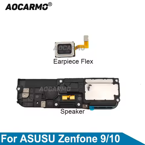 Aocarmo For ASUS Zenfone 10 9 5 Bottom Speaker Loudspeaker Buzzer Ringer Earpiece Flex Replacement P