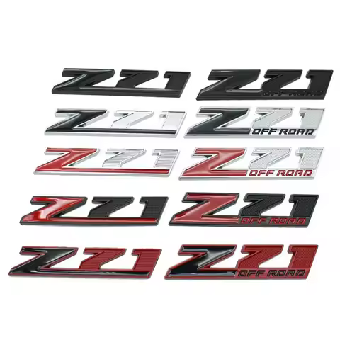 3D Metal Logo Z71 OFF ROAD Emblem Z71 Badge Car Fender Side Rear Trunk Sticker Accessories