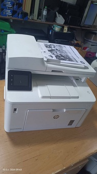 Printer ยี่ห้อ HP รุ่น MFP M227fdw มือสองอุปกรณ์ครบ หมึก+ดรัม wifi ได้ เครื่องพร้อมใช้งาน
