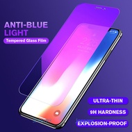 For OPPO A92 A52 A9 2020 Realme 5 Pro 5S A7 F9 Reno 2 9H Anti Blue Ray Light Screen Protector Tempered Glass Protective Film