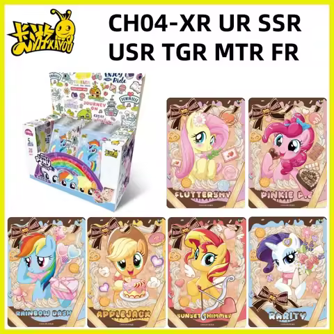 Anime Collectible CardKAYOU My Little Pony Card Friendship Eternal Card Rainbow Bag Date Romantic Ho