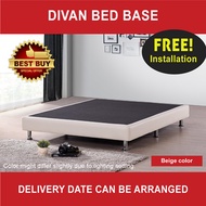 Divan Bed Base * Single / Super Single / Queen / King * Free Delivery * Free Assembly