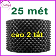 Bầu ươm cây V6 CAO 20CM dày 6mm cắt theo mét dài khách đặt tặng ốc vít-77906
