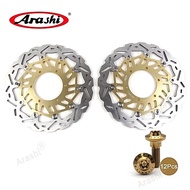 ARASHI GSX-R 1000 R ABS CNC Front Brake Discs Rotors For SUZUKI 1000 2017 2018  2019 2020 2021 GSXR1