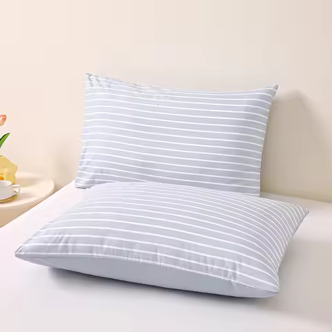 2 Pieces/1 Pair Set 40x60/50x65/50x70/50x75/50x90cm Printed Pillow Cases Pillow Cover Set
