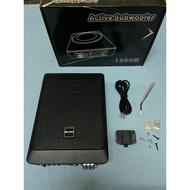 WS AUDIO 6X9 BEYOND THIN Car UnderSeat Super Slim Active Subwoofer Built In Amplifier Speaker (1200W)