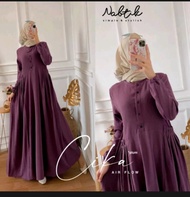GAMIS PUTIH BAHAN CRINKLE GAMIS CRINKLE PREMIUM GAMIS CRINKLE TERBARU 2023 BAHAN ADEM GAMIS BAHAN KR