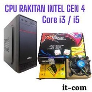 Cpu ASSEMBLY CORE I5-4590 / RAM 8GB DDR3 / SSD128GB SATA FREE KEYBOARD MOUSE