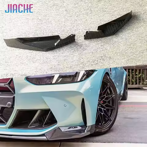 MP Style Real Carbon Fiber Front Bumper Splitter Lips for BMW 3 Series G80 M3 4 Series G82 G83 M4 20