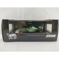 [Ready Stock] Hot Wheels F1 JAGUAR JAGUAR RACING R1 Eddie Irvine 2000 Green 1: 43 1/43 Unopened [Sal