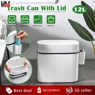 【HM】12L WASTE BIN waterproof with storage/dustbin/trash bin /dustbin for kitchen /dustbin kitchen /r