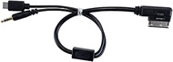 AMI MDI to AUX 3.5mm to USB-C Music Media Interface Cable Adapter, Cable for Car Audi A6L Q5 Q7 A8 S