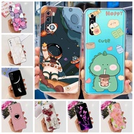 OnePlus Nord Casing Transparent TPU Shockproof Bumper Cover OnePlus Nord Phone Case AC2003 Fashion L