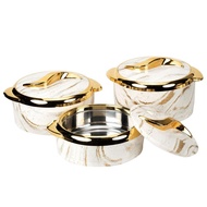 3pcs Set Food insulation box 1500ML/2000ML/2500ML Food Warmer Thermal Insulated Hot Pot Ramadan Even