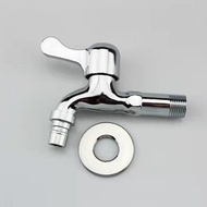 單冷快開水嘴面盆拖把池水龍頭 鋅合金洗衣機龍頭/個