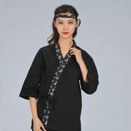 [Yaoxinhui Japanese Cooking Clothes 1] Japanese Cooking Clothes Work Clothes Waiter Work Clothes Jap