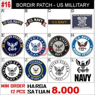 16 US ARMY MILLITARY INSIGNIA USAF NAVY RETIRED WW2 RANK VETERAN AIR/SPECIAL Force army patch milita