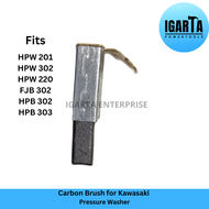 Two Carbon Brush For Kawasaki Pressure Washer HPW 302 and Fujihama Pressure Washer HPW 201
