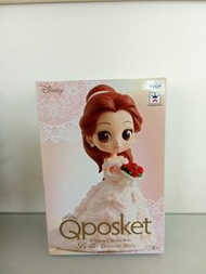 Qposket Disney Princess Belle Dreamy Display Figure 迪士尼貝兒公主 婚紗篇 擺設公仔