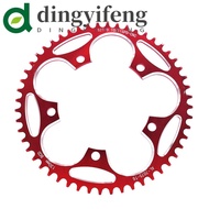 DINGYIFENG Crankset Round Disc Folding bike 50T 52T 54T 56T 58T 60T Narrow Wide Climbing Power CNC Chainwheel