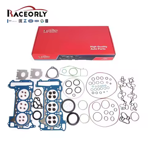 RACEORLY Engine Rebuild Gasket Kit For Audi S4 S5 Q7 Porsche EA839 2.9 3.0 DCB 06M103148H 06M103149G