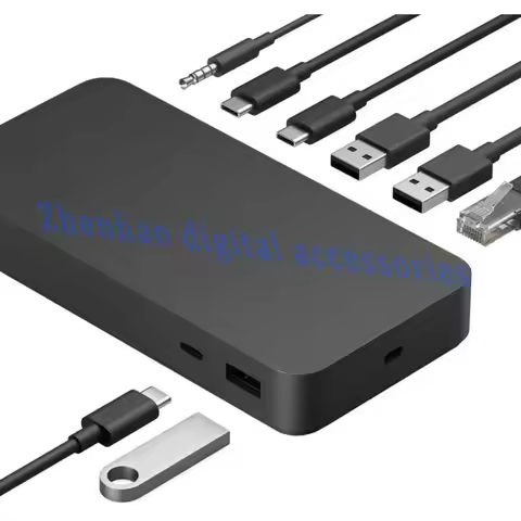 95%New 100%Tested Function OK For Microsoft Surface Thunderbolt 4 Dock Black T81-00001