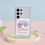 三麗鷗男團合照拍立得防摔透明SAMSUNG手機殼