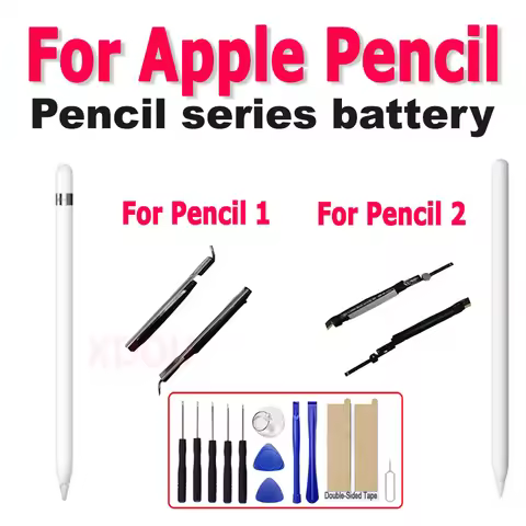 New Pencil Batteries 3.85V 85mah Battery for Apple Pencil1 Battery Charger For Apple Pencil2 Replace