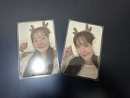少女時代潤娥聖誕小卡允兒yoona周邊