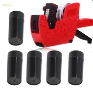 SHOUH 5Pcs Ink Roll Refill Cartridge, 20mm Plastic Ink Roller Cartridge, Durable Sponge 35 x 15 x 15