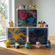 Ready Stock SG | Acrylic Case for Pokemon ETB | Magnetic Protector Box | Pokémon Display Case