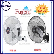 ⭐ [100% ORIGINAL] ⭐ Ready Stock Original FUJIBIN Wall Fan (20) FBW-20  Kipas Dinding