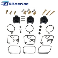 3 Sets Carburetor Repair Kit 6H4-W0093-03-00 for 40HP 50HP Yamaha 6H4-W0093-03 Outboard 6H4-W0093-02
