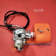Carburetor Brush Cutter BG328 TB33 TL33 TU33 BG330 TB43 TL43 TU43 BG430 C/W Air Cleaner+ Throttle Ca
