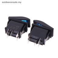 [Outdooronsale] 5Pin Car Switch Boat Tru Light Toggle Switch Waterproof 12V/24V Bar Style Toggle Roe
