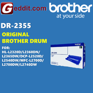 Brother DR-2355 Drum Unit (up to 12000 pages @ 5% coverage). For model HL-L2320D/L2360DN/L2365DW DCP
