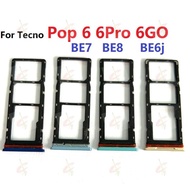 Sim tray for tecno Pop 6 Pro Go BE7 BE8 BE6j