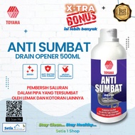 Anti Sumbat WC &amp; Saluran Air Mampet TOYAMA 500 ml ISI EXTRA Lancar